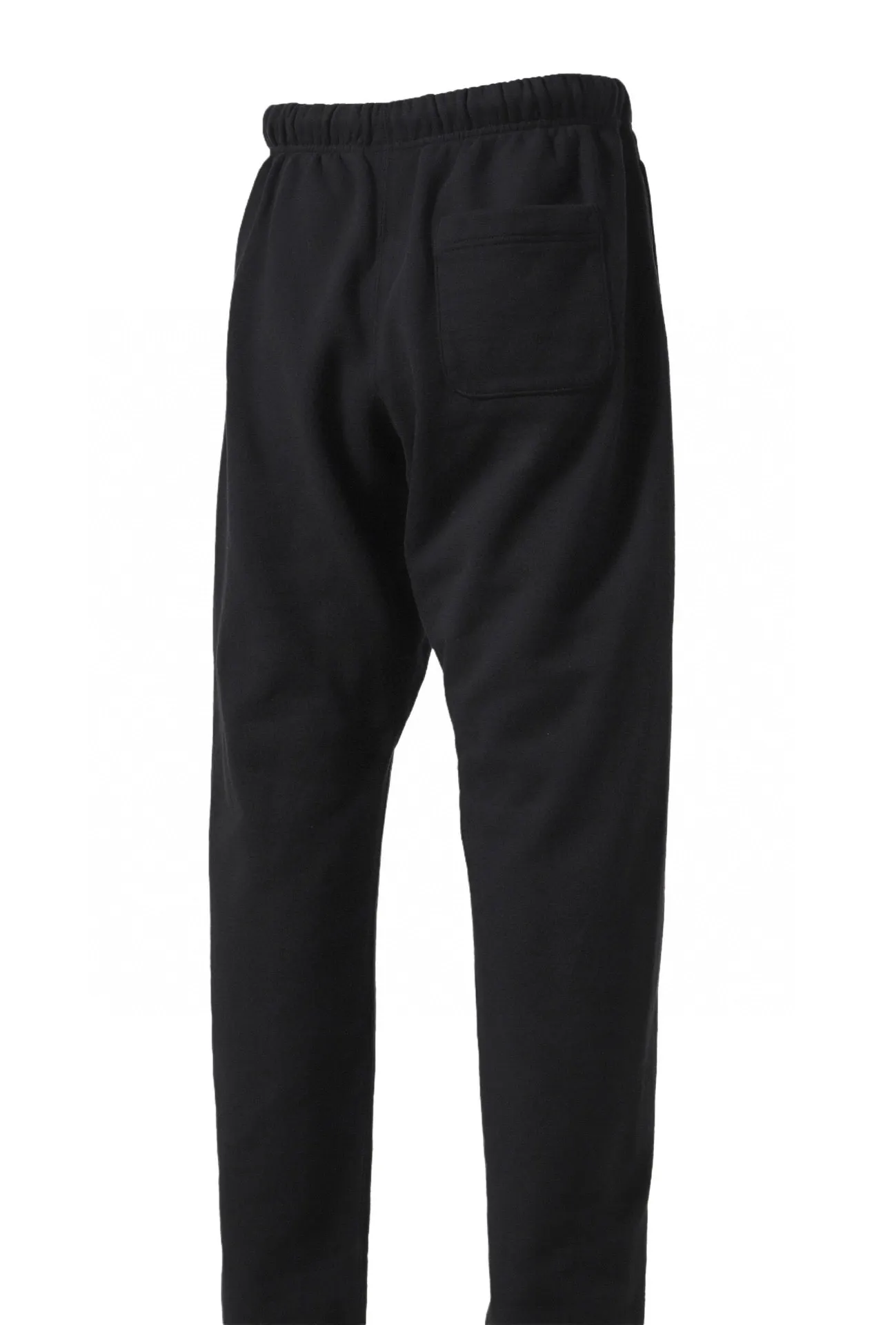 SAINT Mxxxxxx SWT PNT/IT'S SAINT/BLK flocked sweatpants black S-X ⚠️Attention: important points: this is flocking printing, not glue or crack paste. Don't buy what you see in the picture. Electrostatic flocking printing technology. Correct accessories. Fruit main mark/little angel anti-counterfeiting mark.